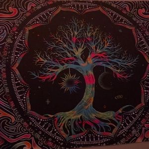 Fluorescent Tapestry